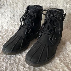 UGG Black Winter & Rain Boots
